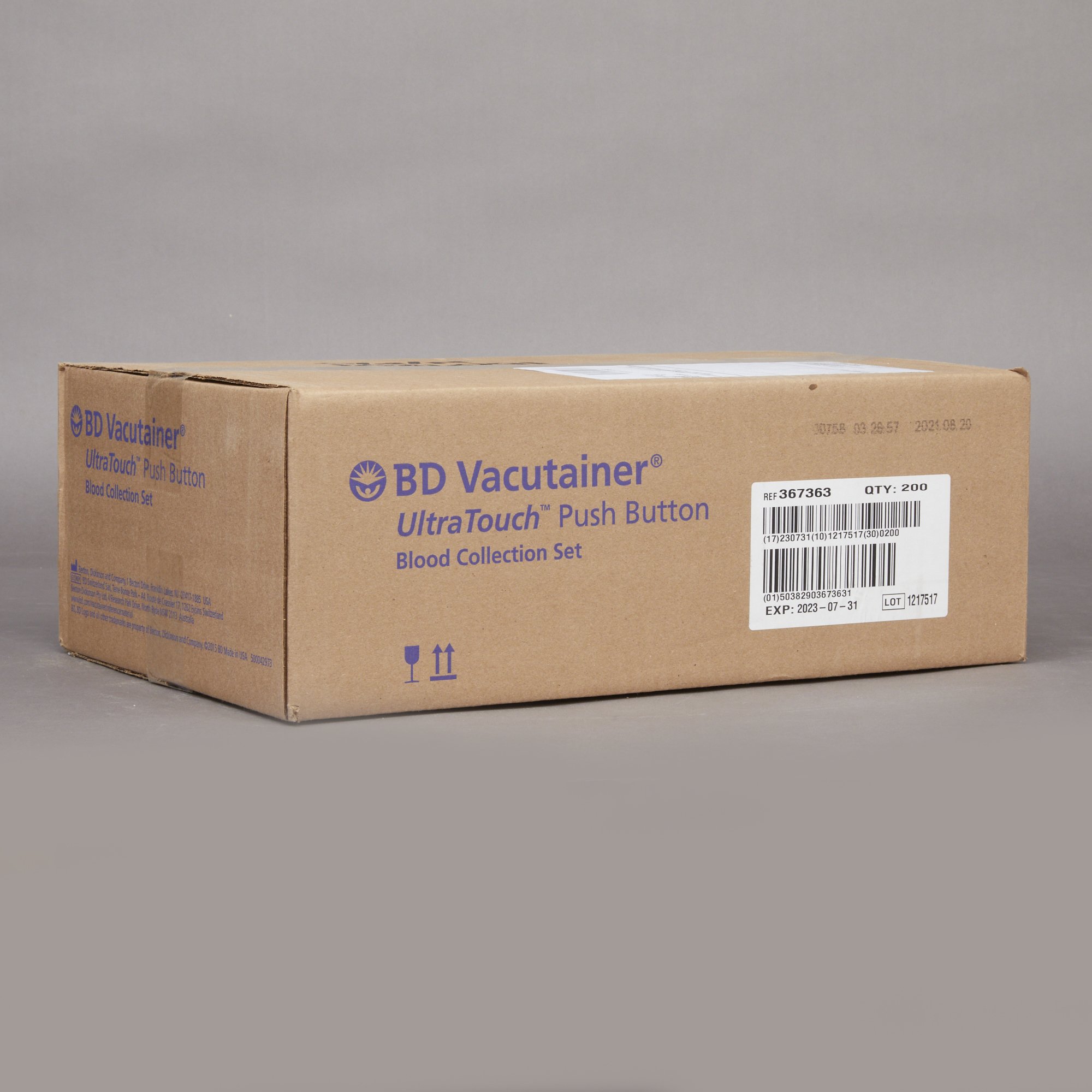 BD Vacutainer UltraTouch Push Button Blood Collection Set 367363 by BD