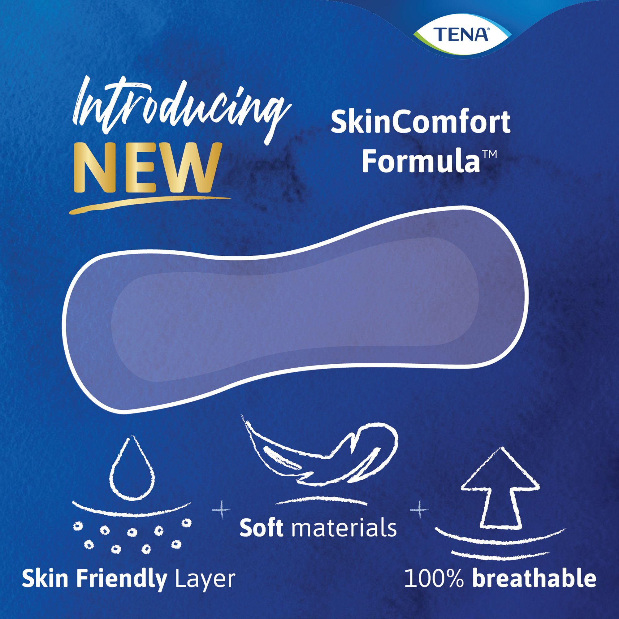 Essity HMS North America Inc - 54295 Tena® Intimates™ Heavy Long Bladder Control Pad