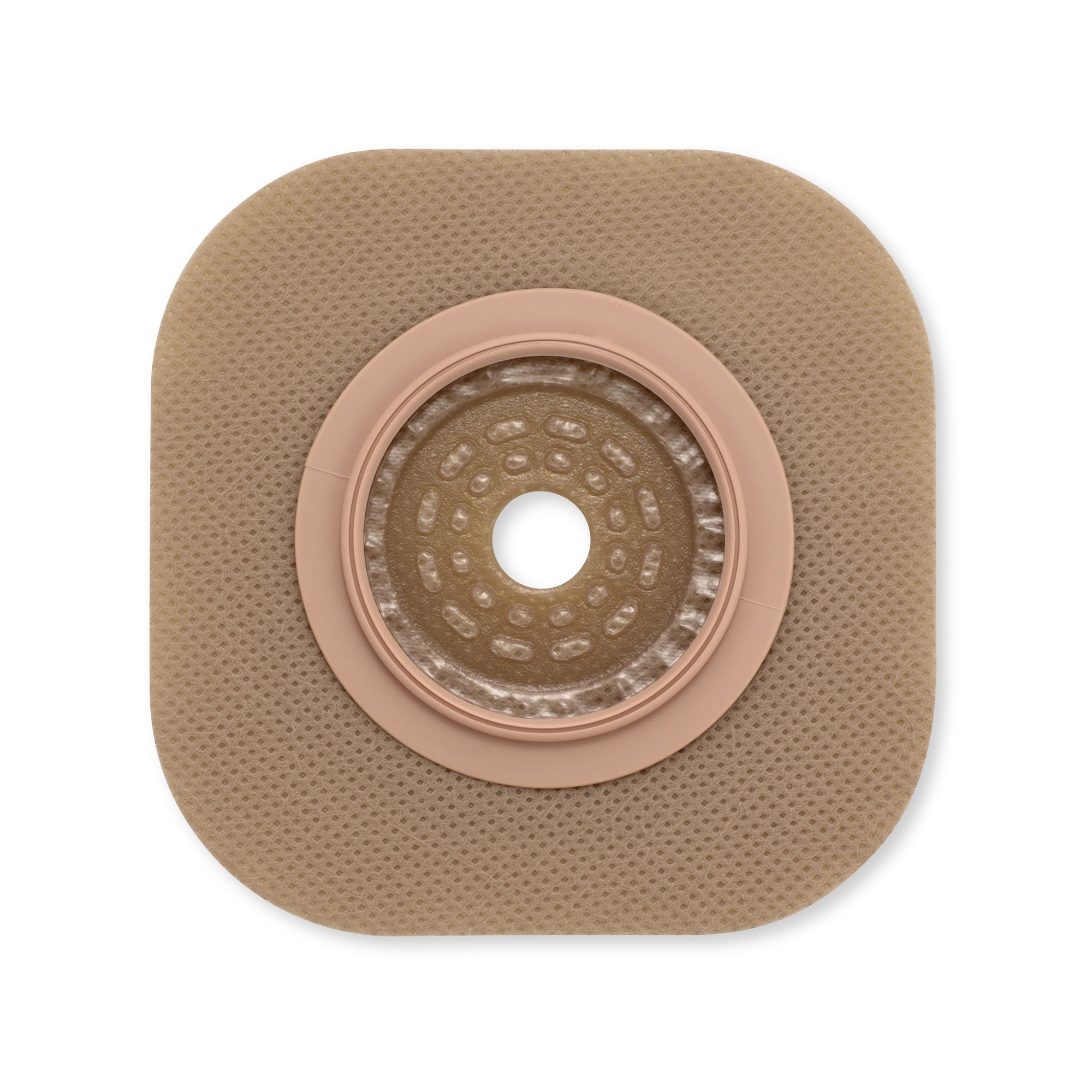 Hollister 15102 - New Image™ Flat CeraPlus™ Skin Barrier, Up to 32mm Opening, 44 mm Flange, Green - 1/Each, 5/Box