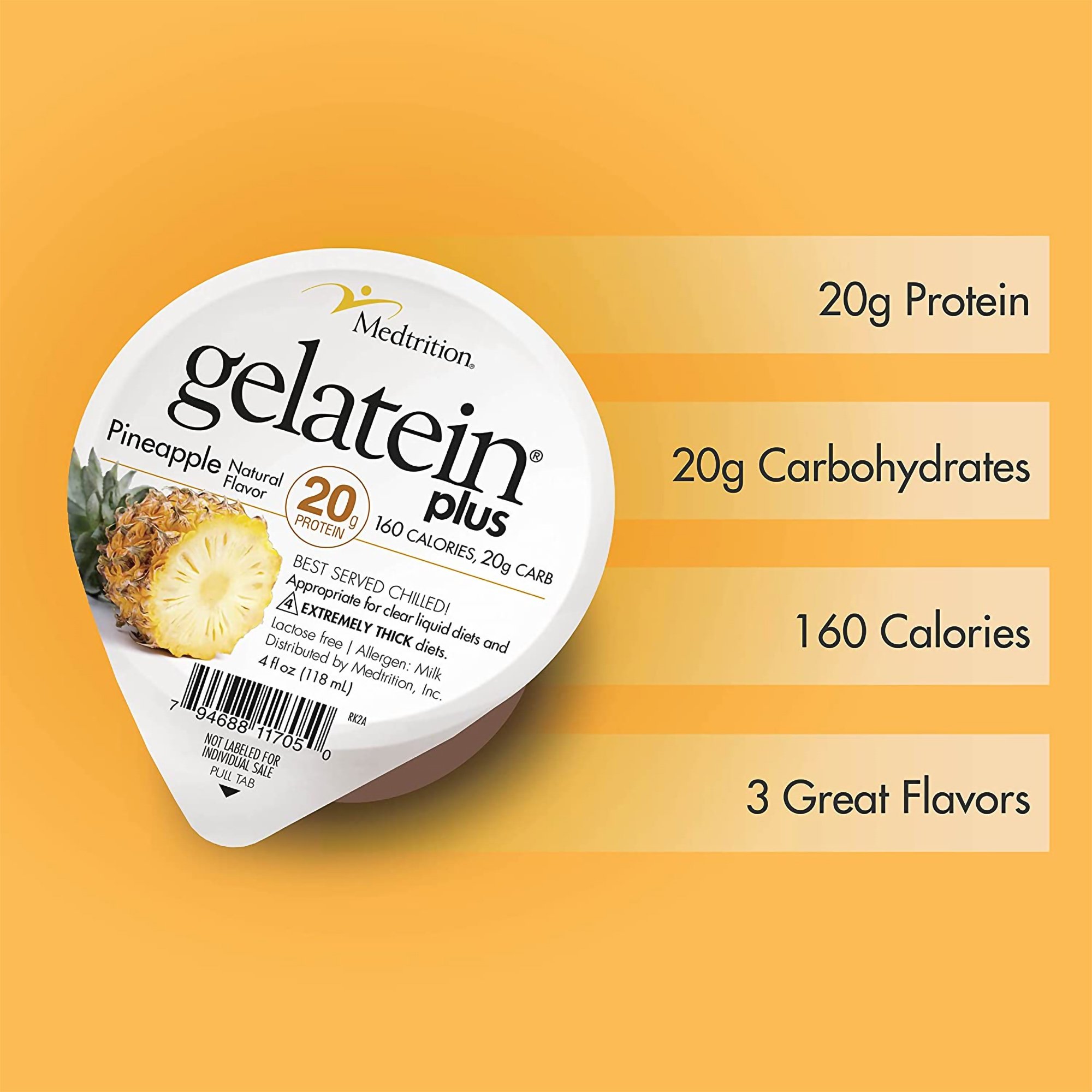 Gelatein Plus Oral Supplement 11705 by Medtrition/National Nutrition