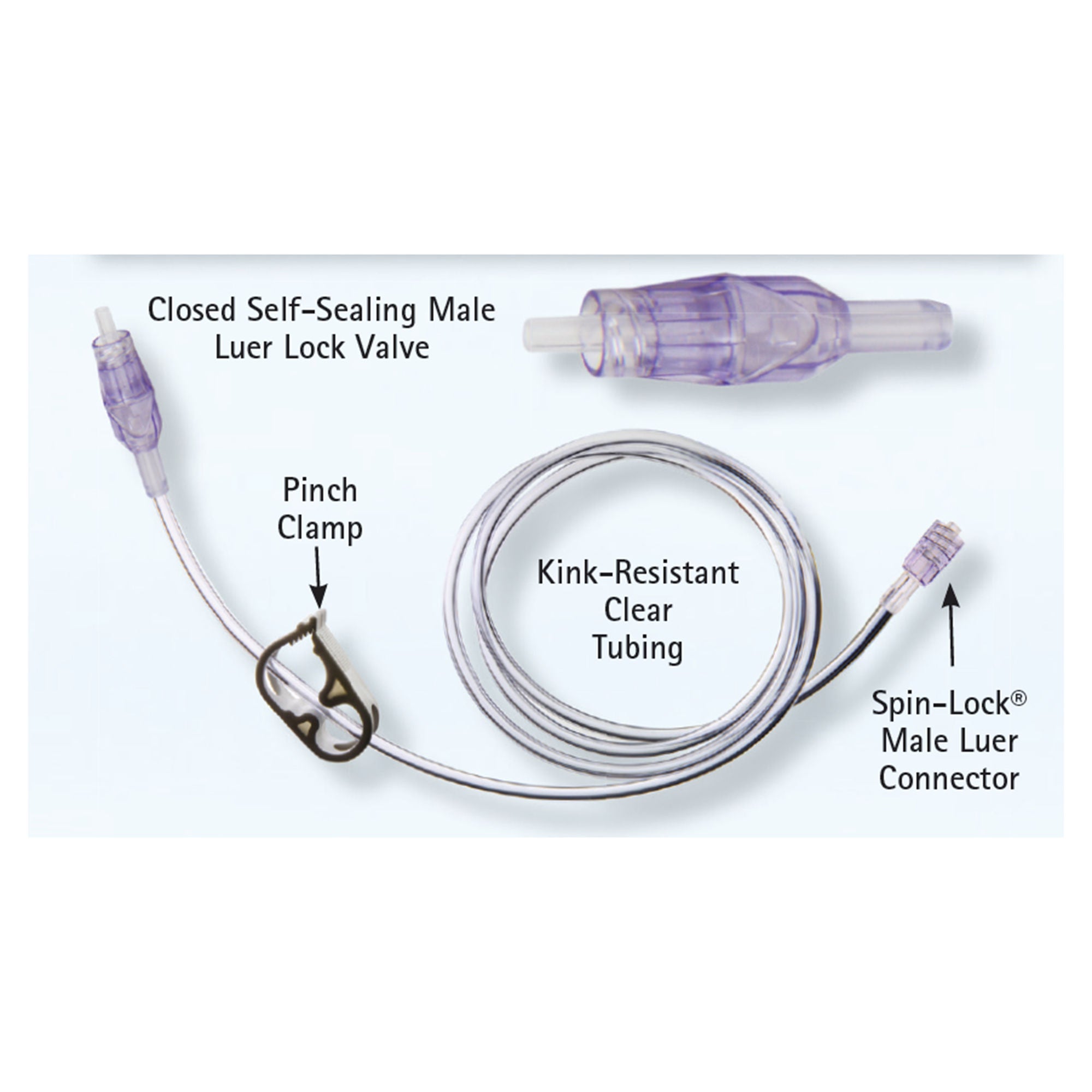 B. Braun Interventional - 470191 Connection Set ACCEL™ For ACCEL 600 mL and 1,000 mL Evacuated Drainage Bottles