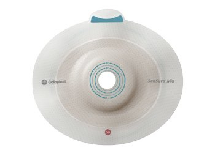 Coloplast 16485 - SenSura® Mio Flex Convex Light Ostomy Barrier, 25 mm Stoma Opening, Red Match - 5/Box