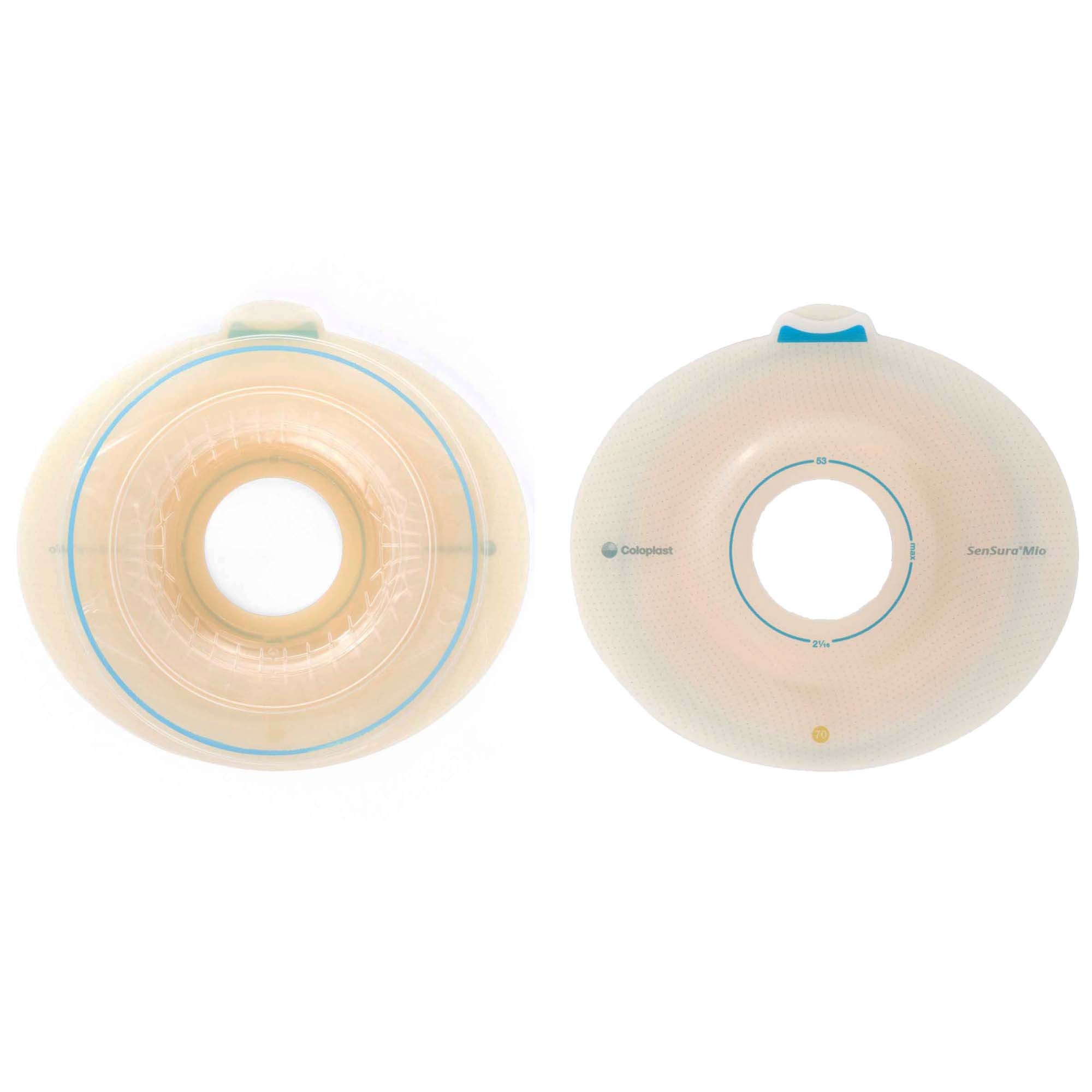 Coloplast - 16493 SenSura® Mio Mio Flex Convex Light Ostomy Barrier, 38 mm Stoma Opening, Yellow