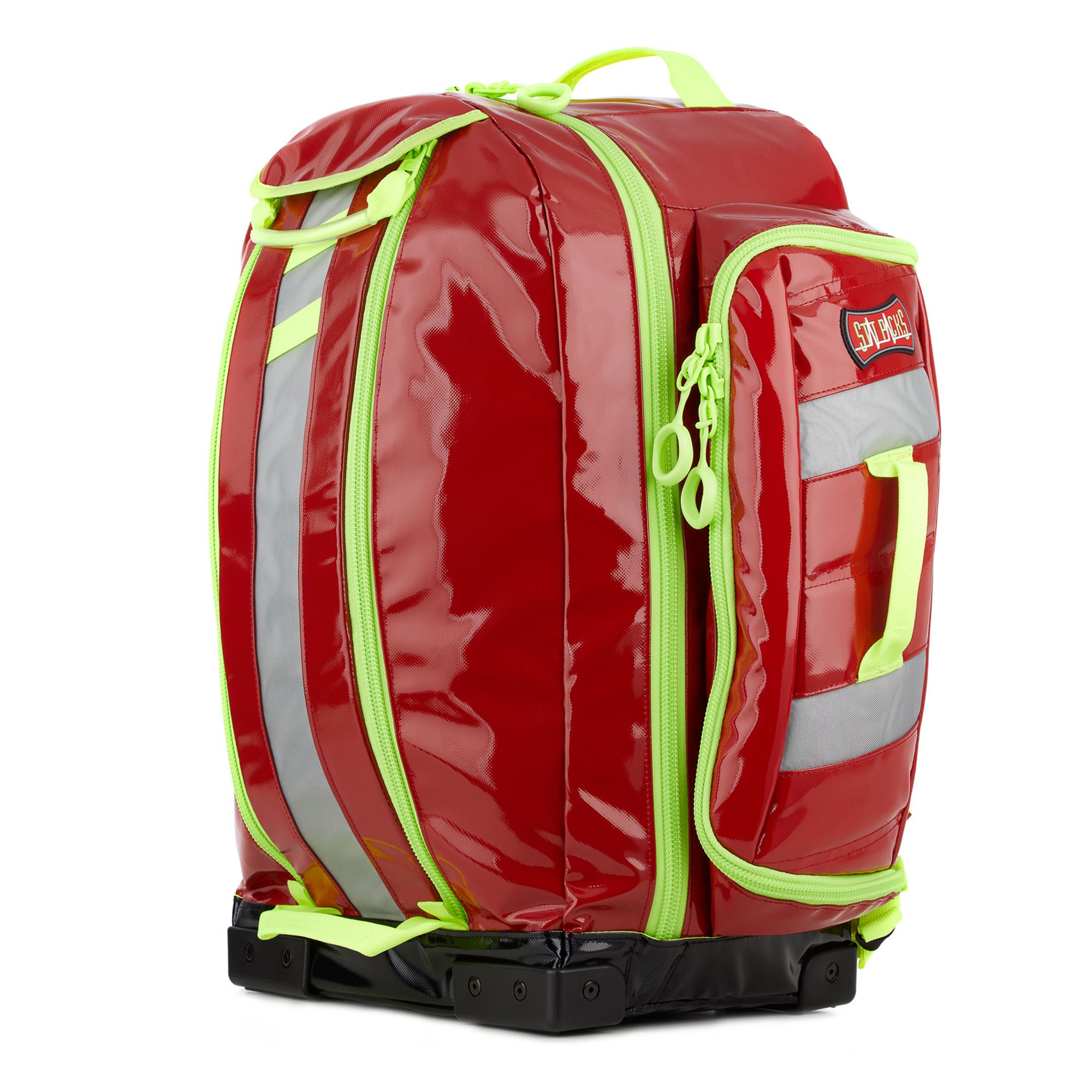 StatPacks Inc - G35004RE Medic Backpack Statpack G3 Load N Go Red Urethane-Coated Tarpaulin 20 X 19 X 7 Inch
