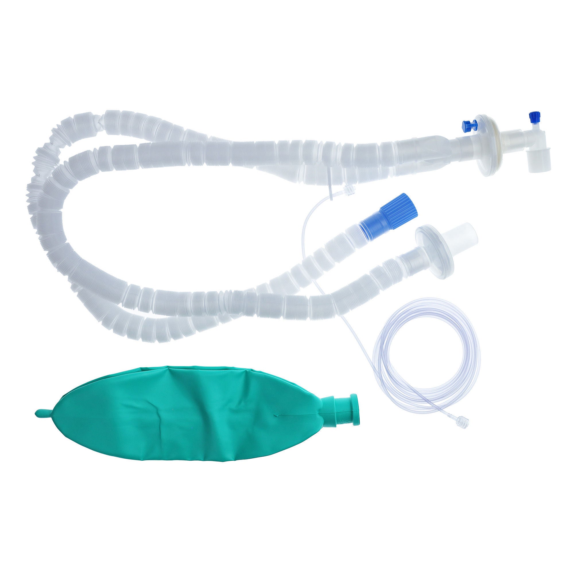 Sun Med - A4U38XX4D Anesthesia Breathing Circuit Vyaire Medical Inc Expandable Tube 108 Inch Tube Dual Limb Adult 2 Liter Bag Single Patient Use