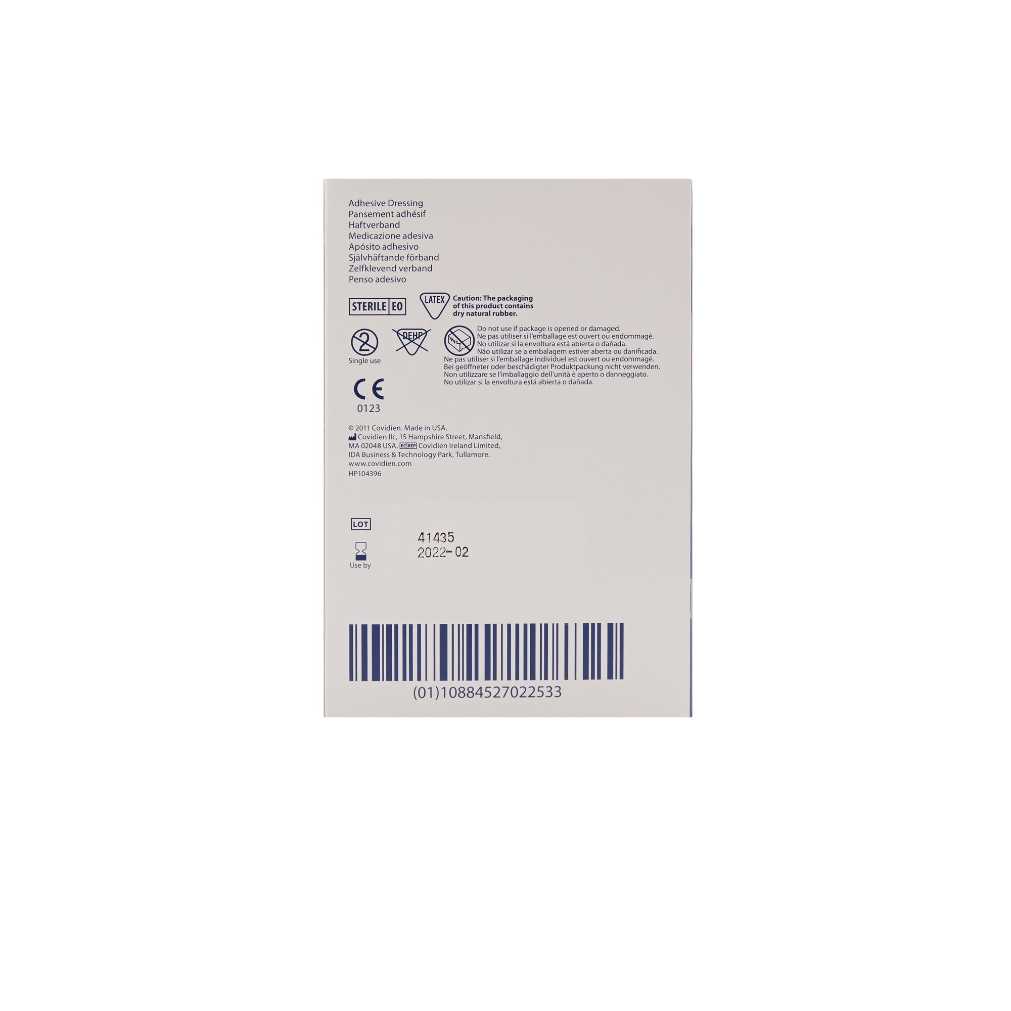 Cardinal - 6017 Telfa™ White Adhesive Dressing