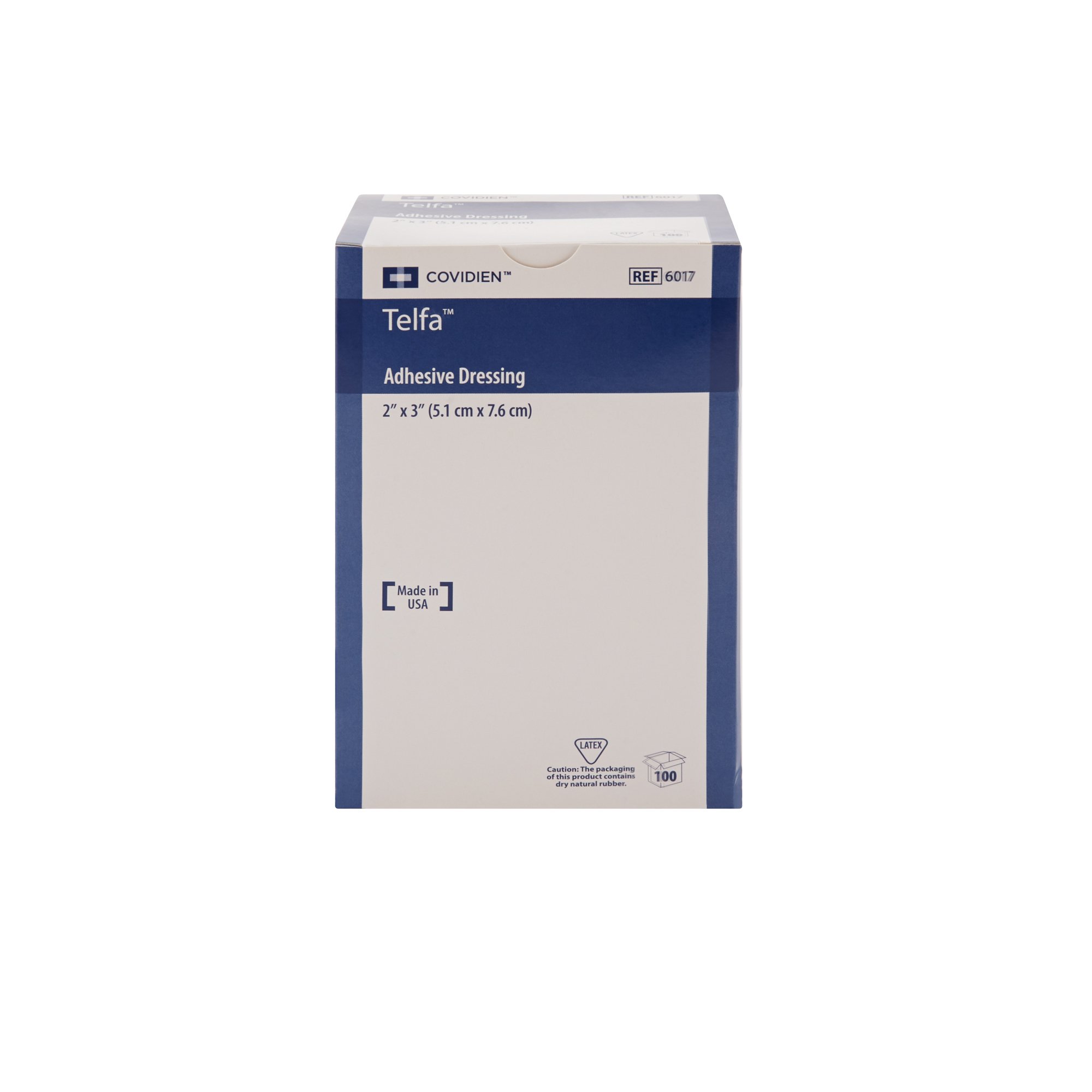 Cardinal - 6017 Telfa™ White Adhesive Dressing