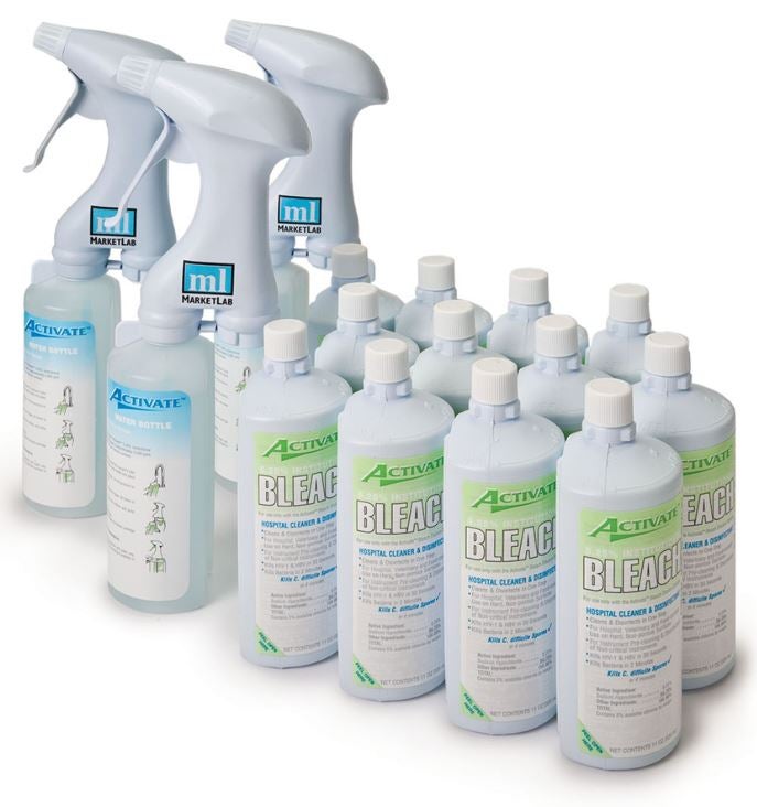 Market Lab Inc - 0109 Bleach Solution Dispensing System Fresh-Mix