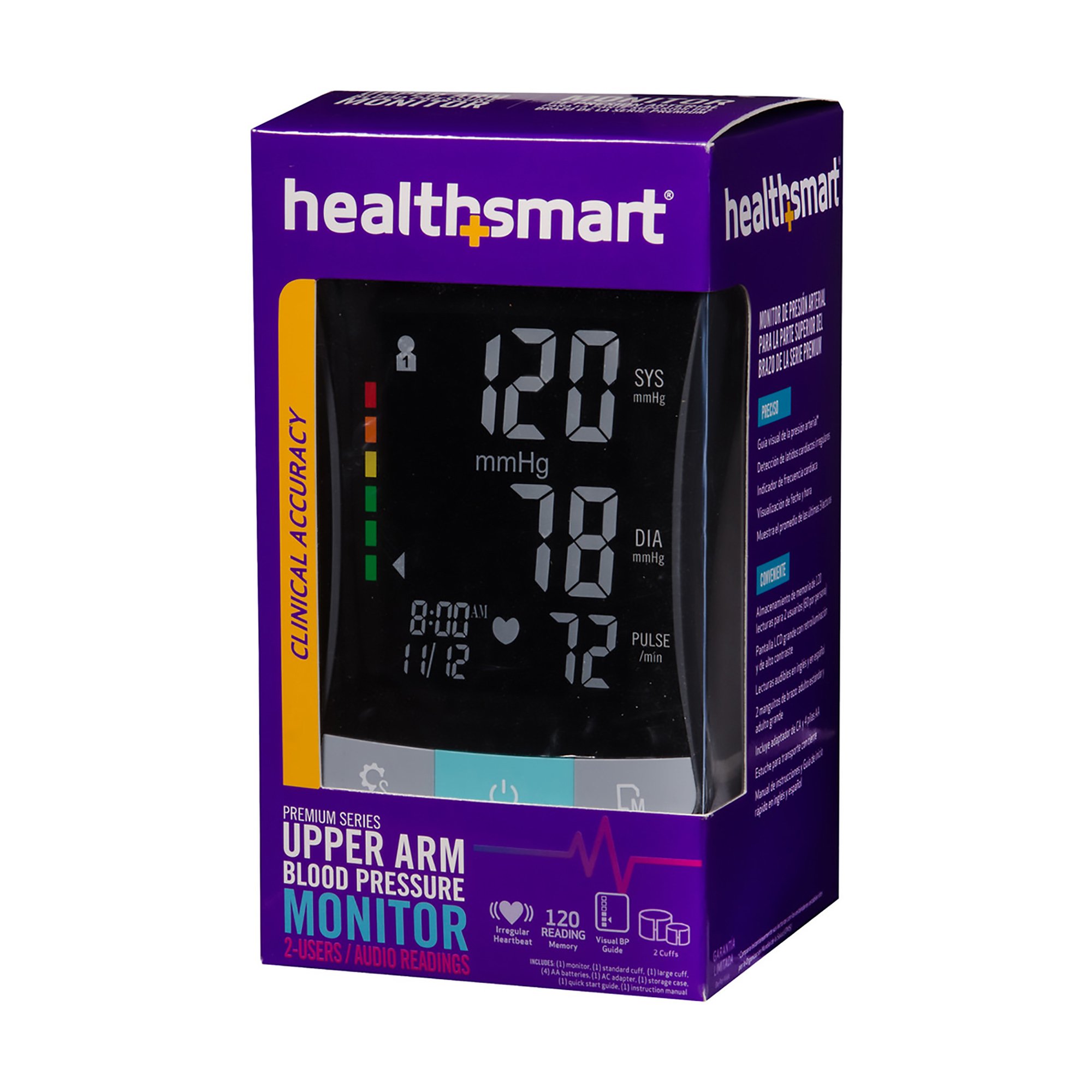 MABIS Home Automatic Digital Blood Pressure Monitor 04-655-001 by Mabis Healthcare