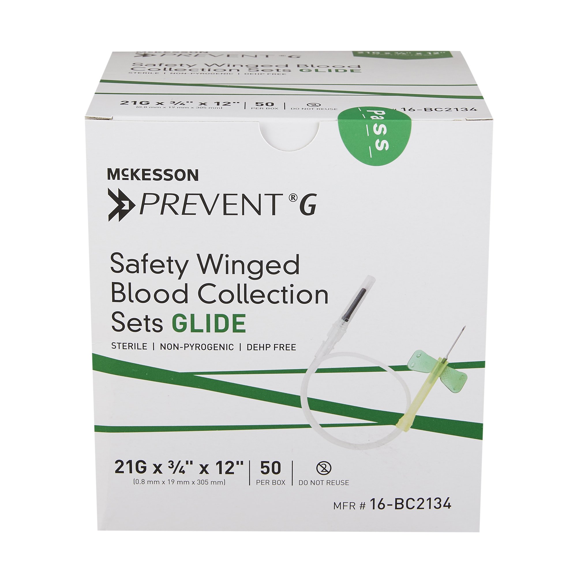 McKesson Brand - 16-BC2134 McKesson Prevent® G Blood Collection Set