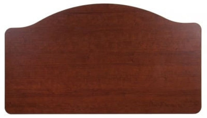 Graham-Field - H02T42B Headboard Center Crown Style / T-Mold Edges Solar Oak