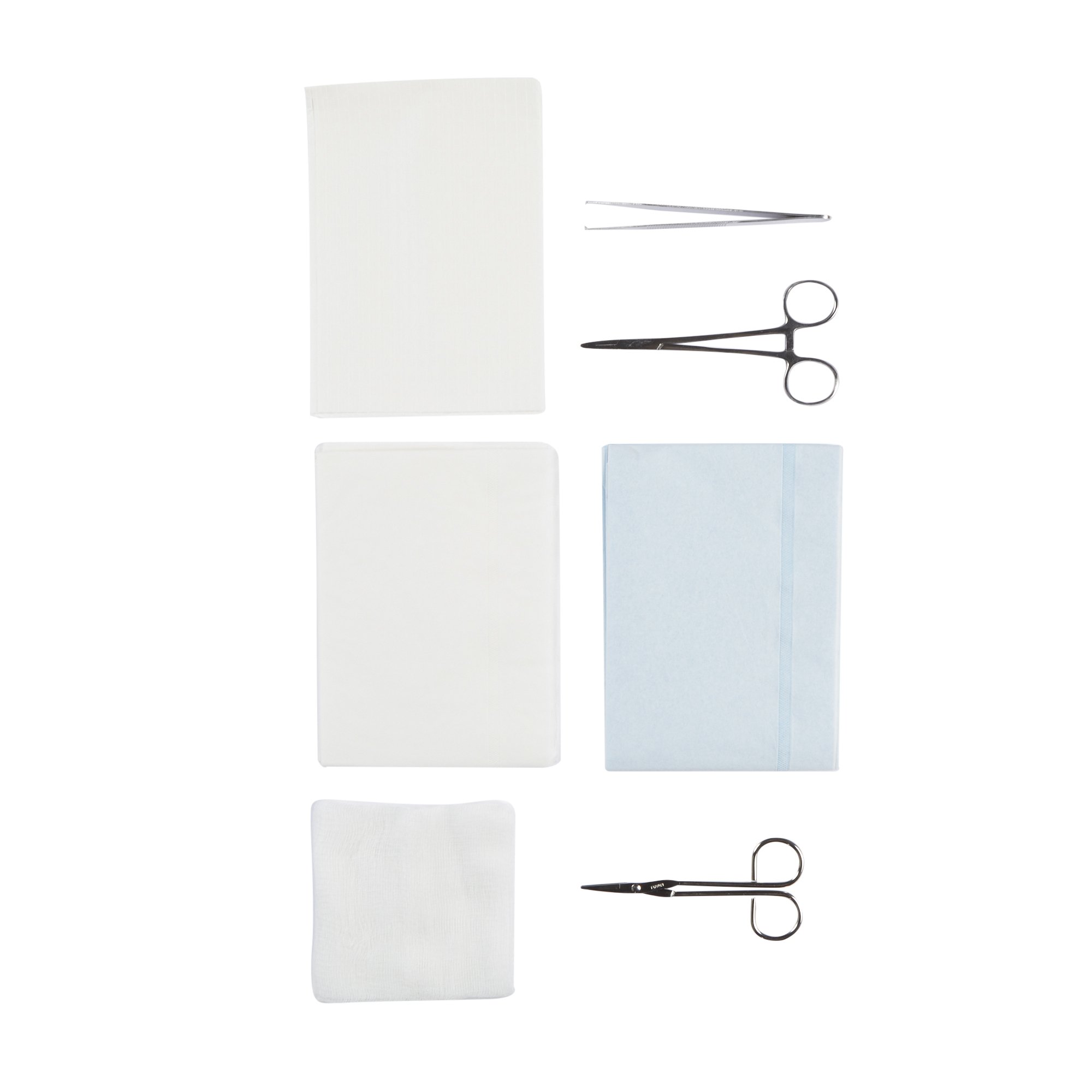 McKesson Brand - 16-221 McKesson Laceration Tray with Instruments