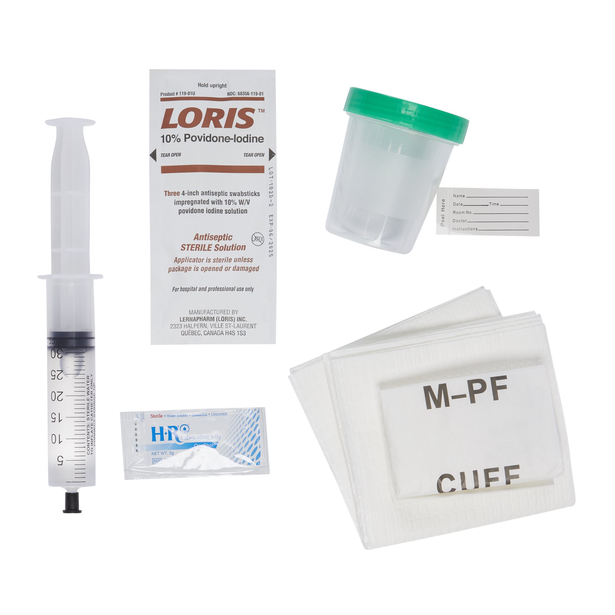 McKesson Brand - 16-234 McKesson Indwelling Catheter Tray With Specimen Container