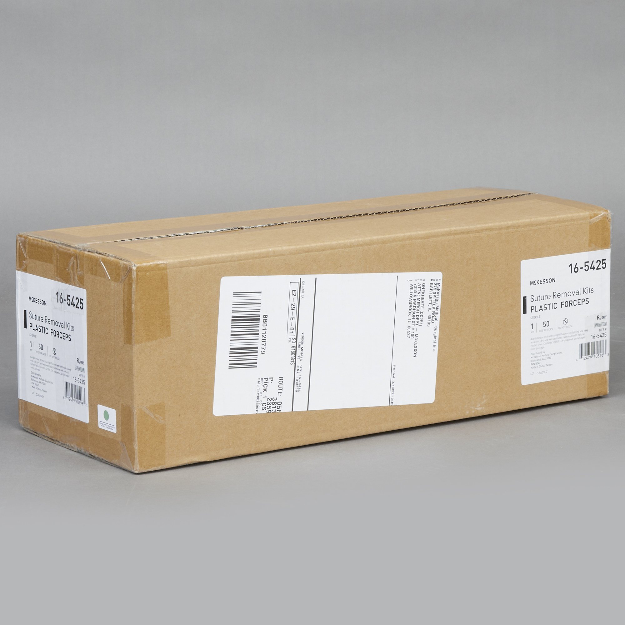 McKesson Brand 16-5425 - McKesson Suture Removal Kit - 1/Each, 50/Case