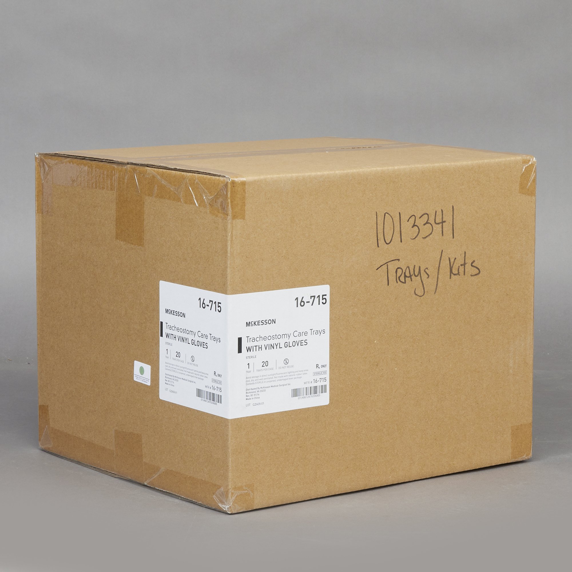 McKesson Brand - 16-715 McKesson Tracheostomy Care Tray