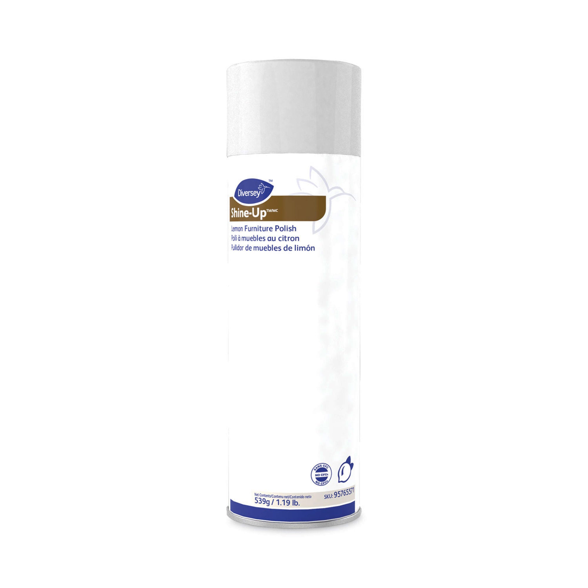 Essendant Co-United Stationers - DVO95765571 Furniture Polish Diversey™ Shine-Up™ Aerosol Spray Liquid 13.8 oz. Can Lemon Scent NonSterile