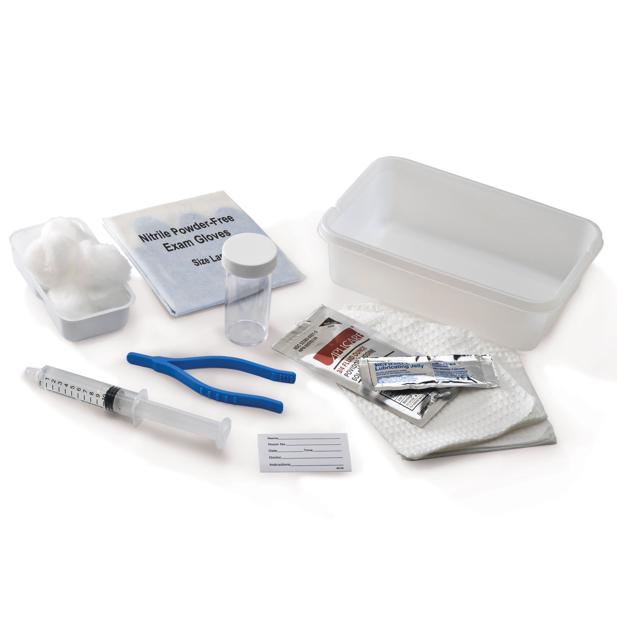 Cardinal - 2101- Indwelling Catheter Tray Dover™ Foley 16 Fr. 5 cc Balloon Latex