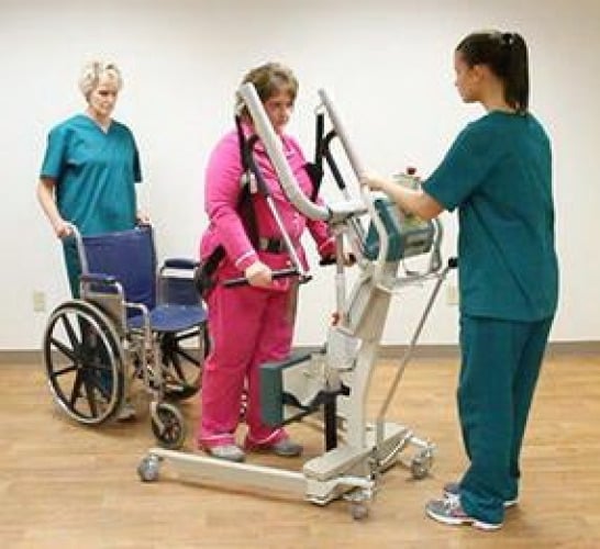 Ez Way Inc - S400PN-04 Patient Lift Smart Stand® 400 lbs. Weight Capacity Battery Powered