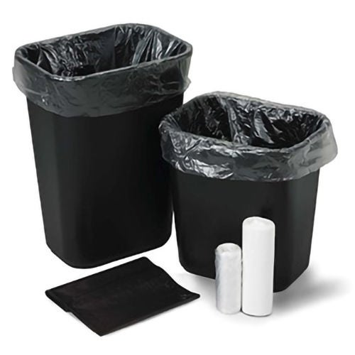 Medegen Medical Products LLC - X3046 Trash Bag 55 gal. 1.2 mil 43 X 47 Inch Light Green Star Seal Bottom Coreless Roll