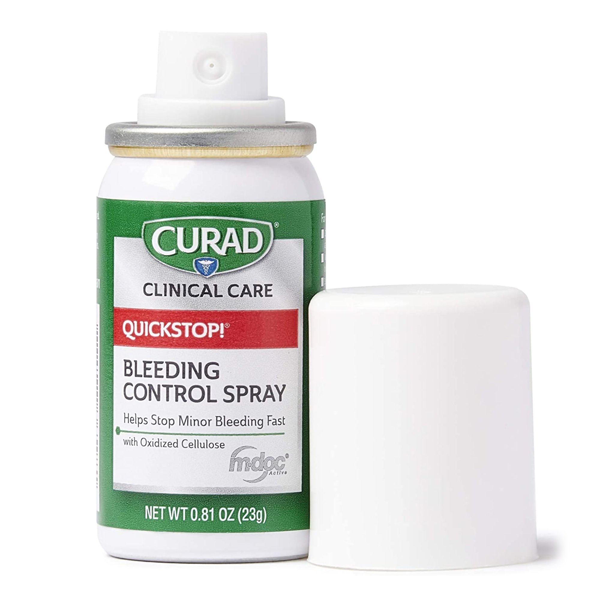 Medline 88827736598 - Curad Quick Stop! Blood Controlling Spray - 1/Each