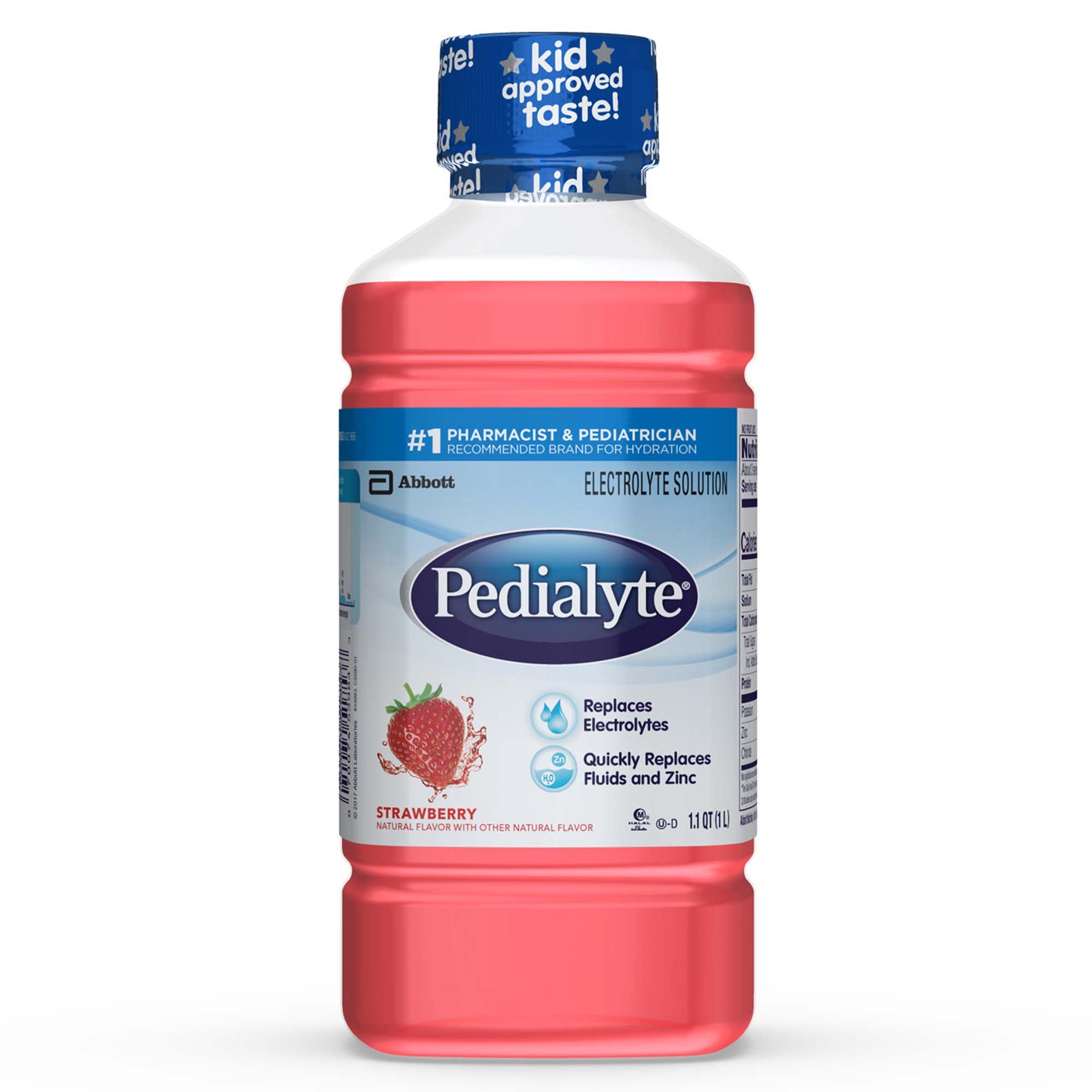 Abbott Nutrition - 53983 Pedialyte® Strawberry Electrolyte Solution