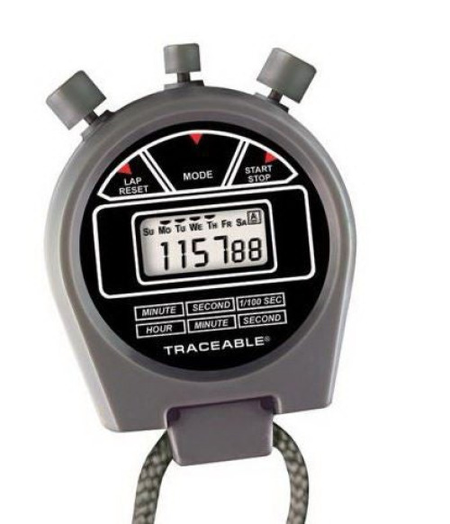 Cardinal - C6520-1 Digital Stopwatch Count Up and Down Traceable® 24 Hours Digital Display