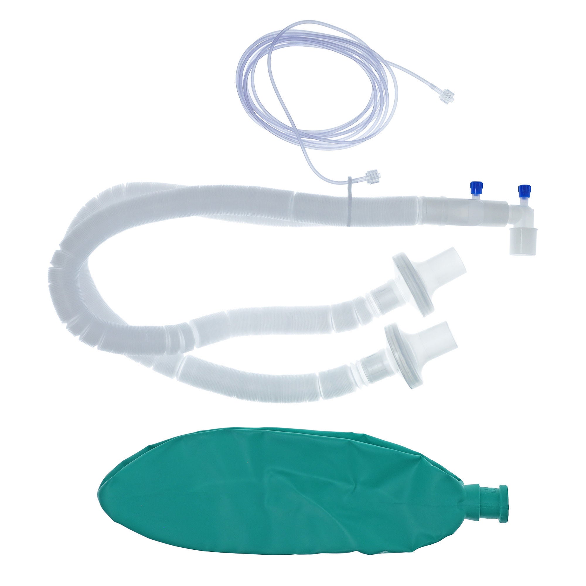 Sun Med - A5U52XX4 Anesthesia Breathing Circuit Expandable Tube 108 Inch Tube Dual Limb Adult 3 Liter Bag Single Patient Use