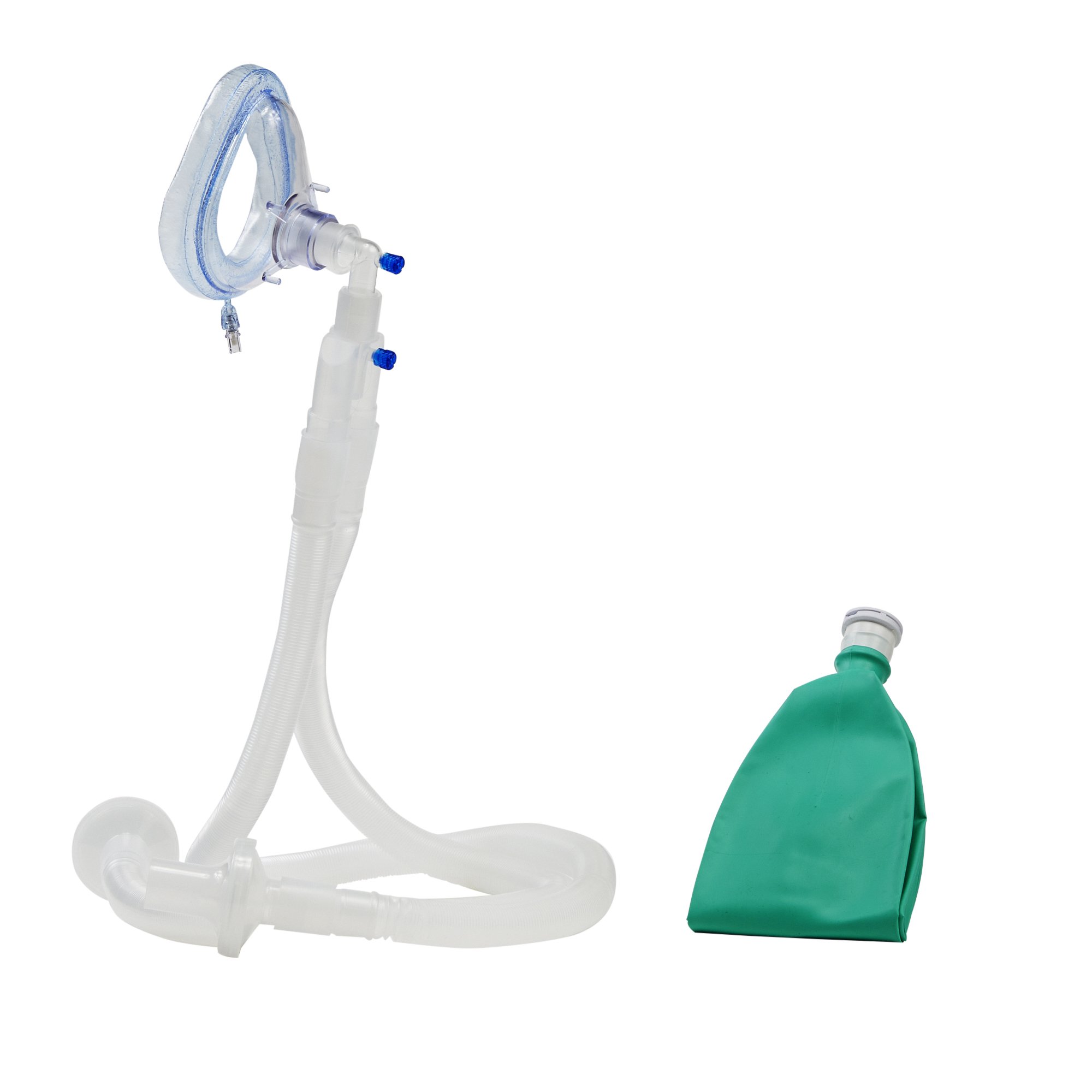 McKesson Brand 16-D108M - McKesson Anesthesia Breathing Circuit with Medium Mask and Straight Wye - 1/Each, 20/Case