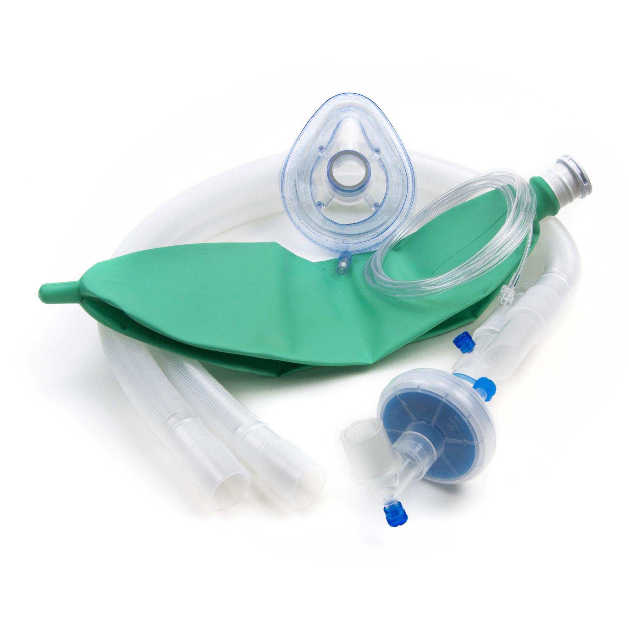 McKesson Brand - 16-D96M Anesthesia Breathing Circuit McKesson Expandable Tube 96 Inch Tube Dual Limb Adult 3 Liter Bag Single Patient Use