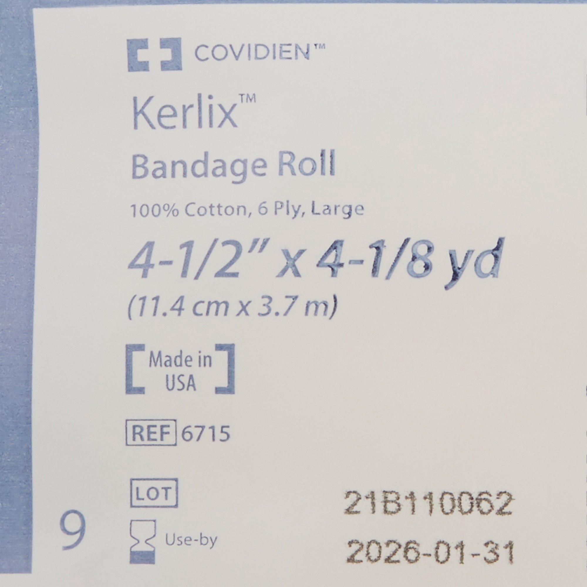 Kerlix Fluff Bandage Roll 6715- by Cardinal