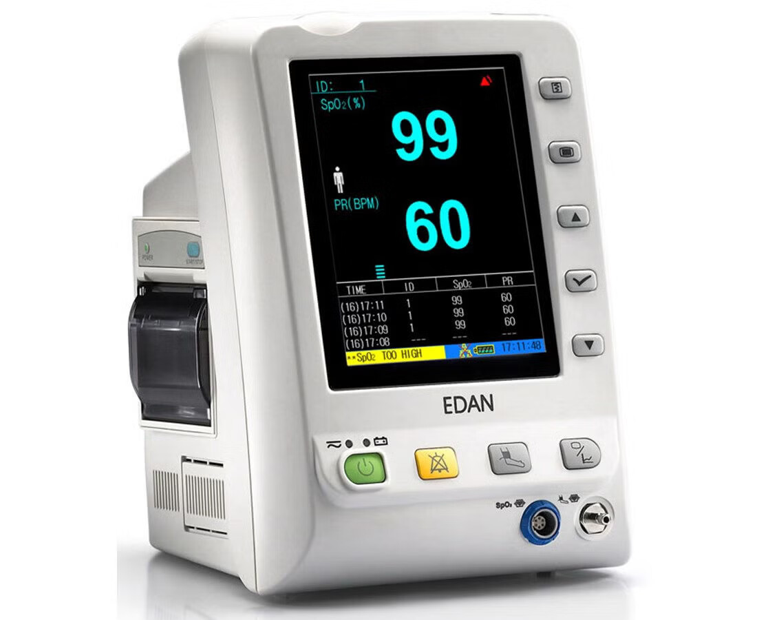 EdanUSA & MDPro - M3_NS Vital Signs Monitor Edan® M3 Series Monitoring NIBP, SpO2 AC Power / Battery Operated