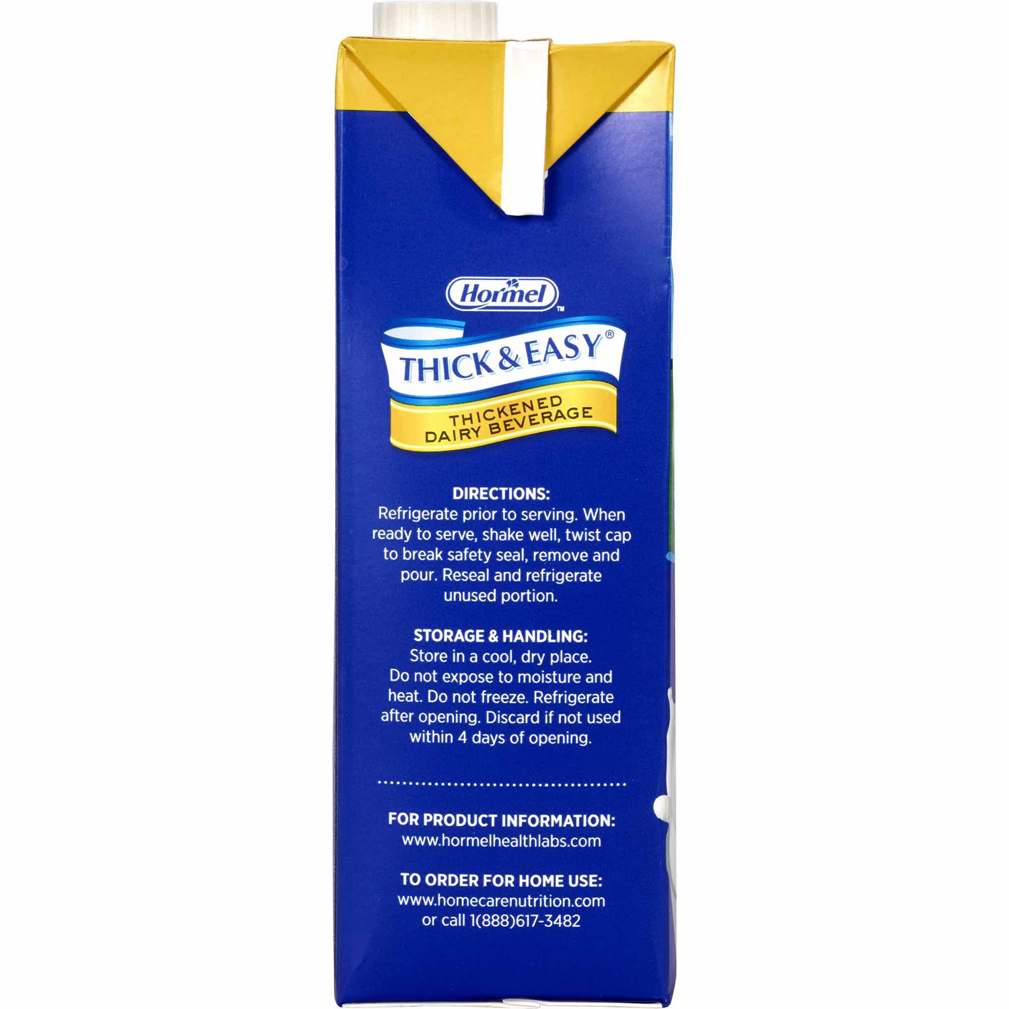 Thick & Easy Dairy Thickened Beverage 73626 by Lyons Magnus