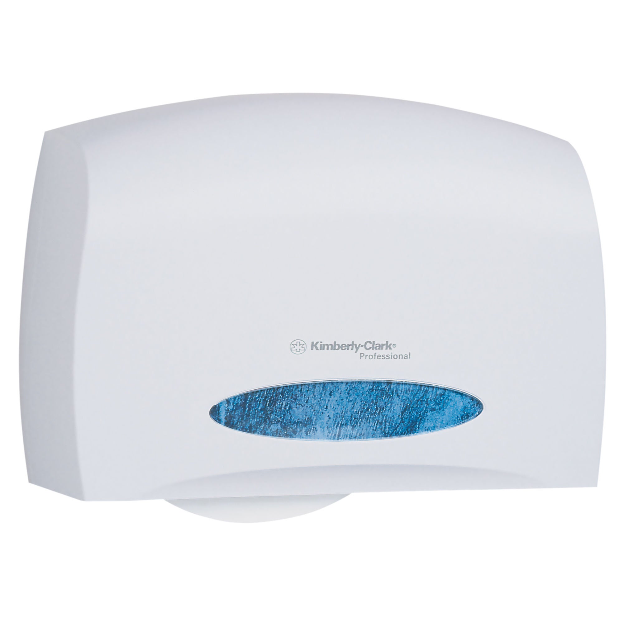 Kimberly Clark - 09603 Toilet Tissue Dispenser K-C PROFESSIONAL White Plastic Manual Pull Jumbo Roll Wall Mount