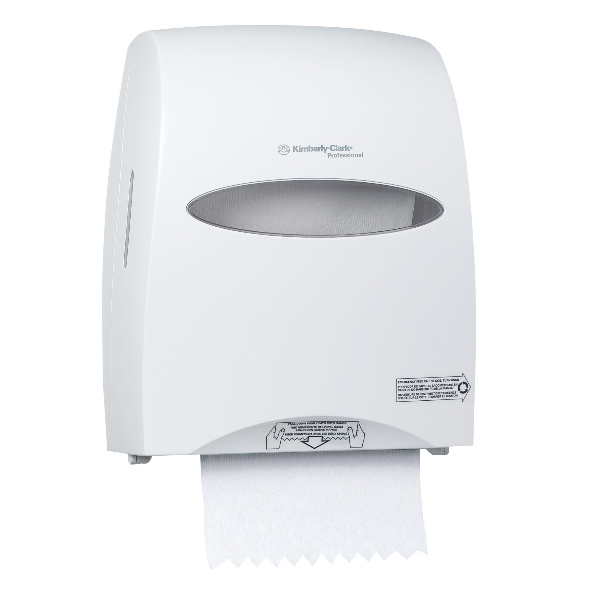 Kimberly Clark - 09991 Paper Towel Dispenser Kimberly-Clark Professional™ Sanitouch Wall Mount Hardwound Paper Towel