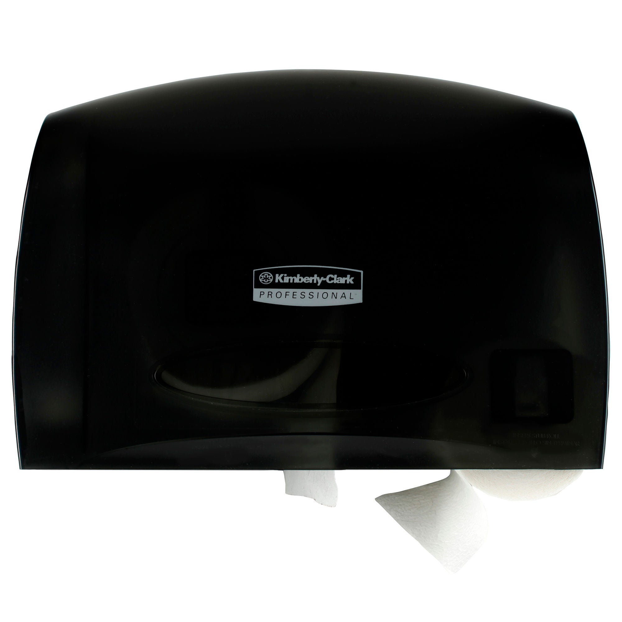 Kimberly Clark - 09602 Toilet Tissue Dispenser Kimberly-Clark Professional Black Smoke Plastic Manual Pull Jumbo Roll Wall Mount
