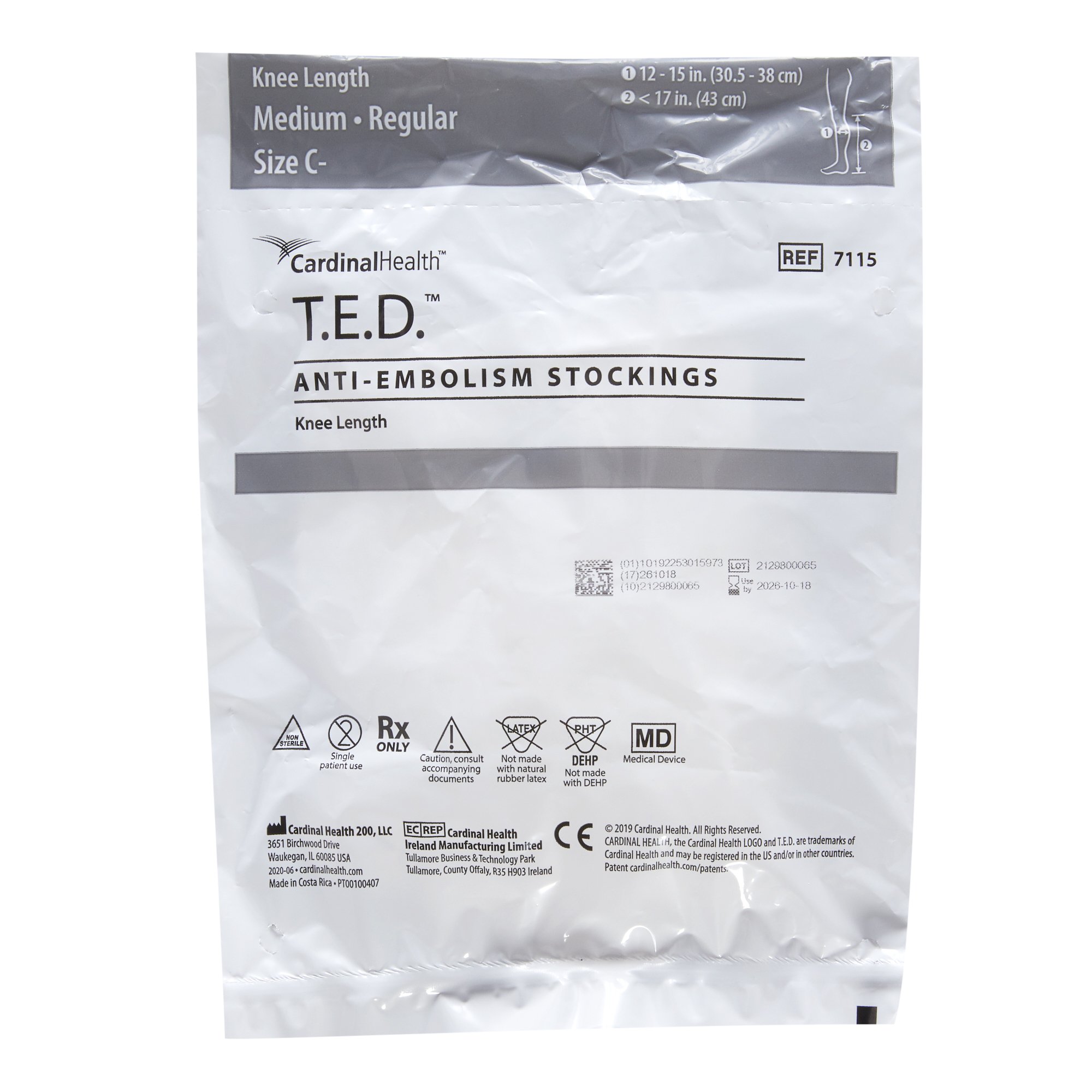 T.E.D. Anti-embolism Stocking 7115- by Cardinal