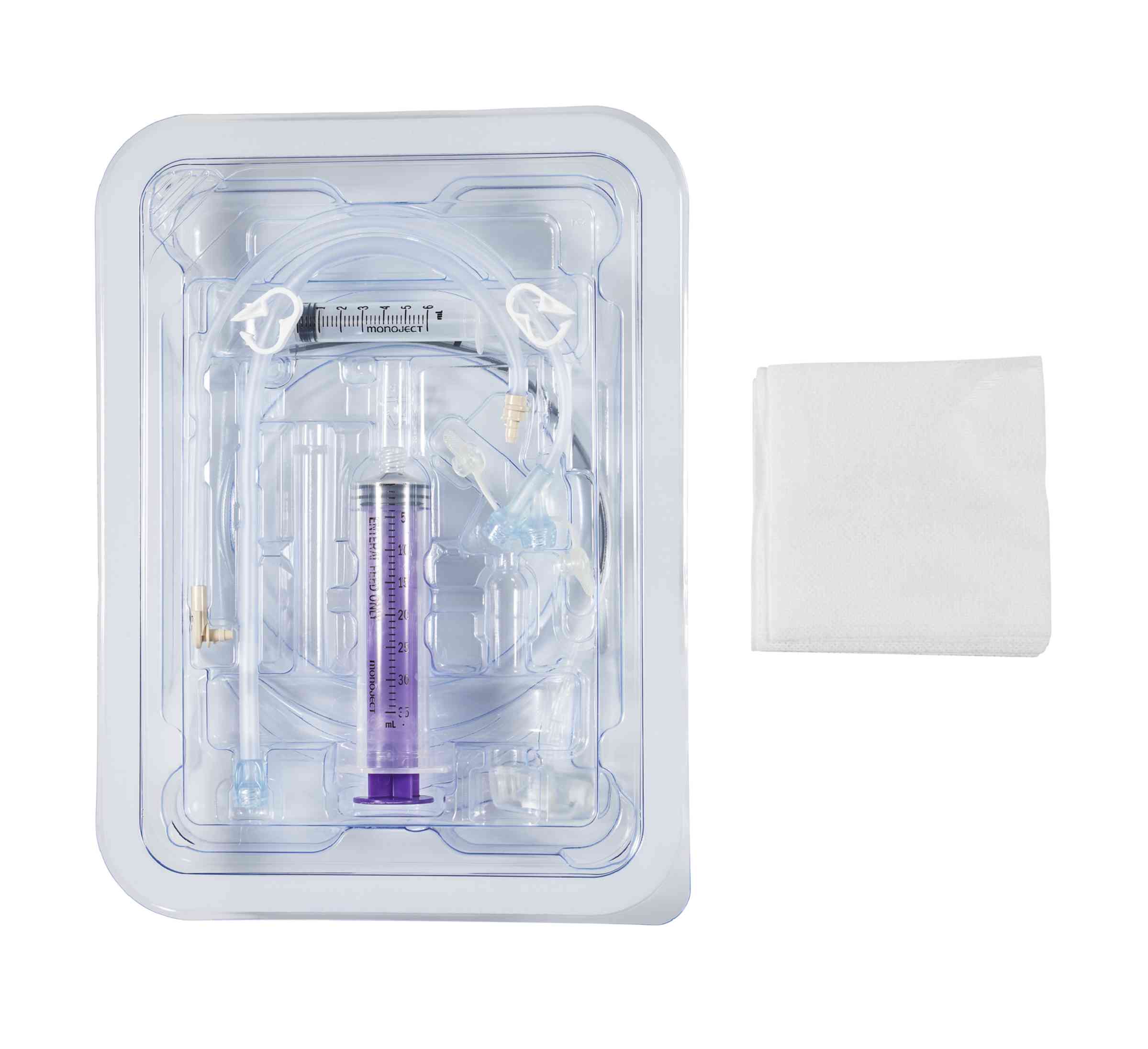 Avanos Medical Sales LLC - 8270-16-1.5-30 Transgastric-Jejunal Feeding Tube MIC-Key® 16 Fr. 30 cm Tube Silicone Sterile