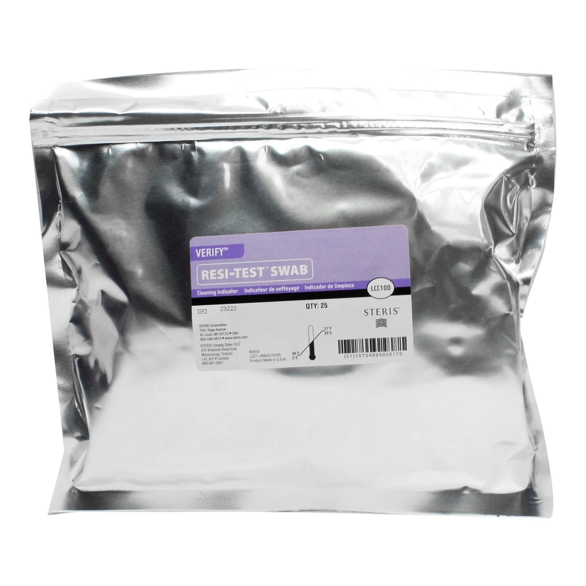 Steris - LCC100 Cleaning Indicator VERIFY™ RESI-TEST™
