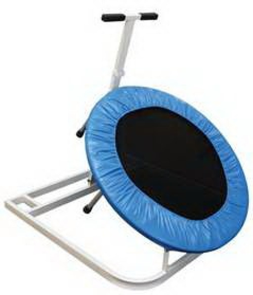Alimed - 2970000918 Medicine Ball and Rebounder 5 Piece Set and Storage Rack Deluxe 1.1 lbs. / 2.2 lbs. / 4.4 lbs. / 6.6 lbs. / 8.8 lbs.