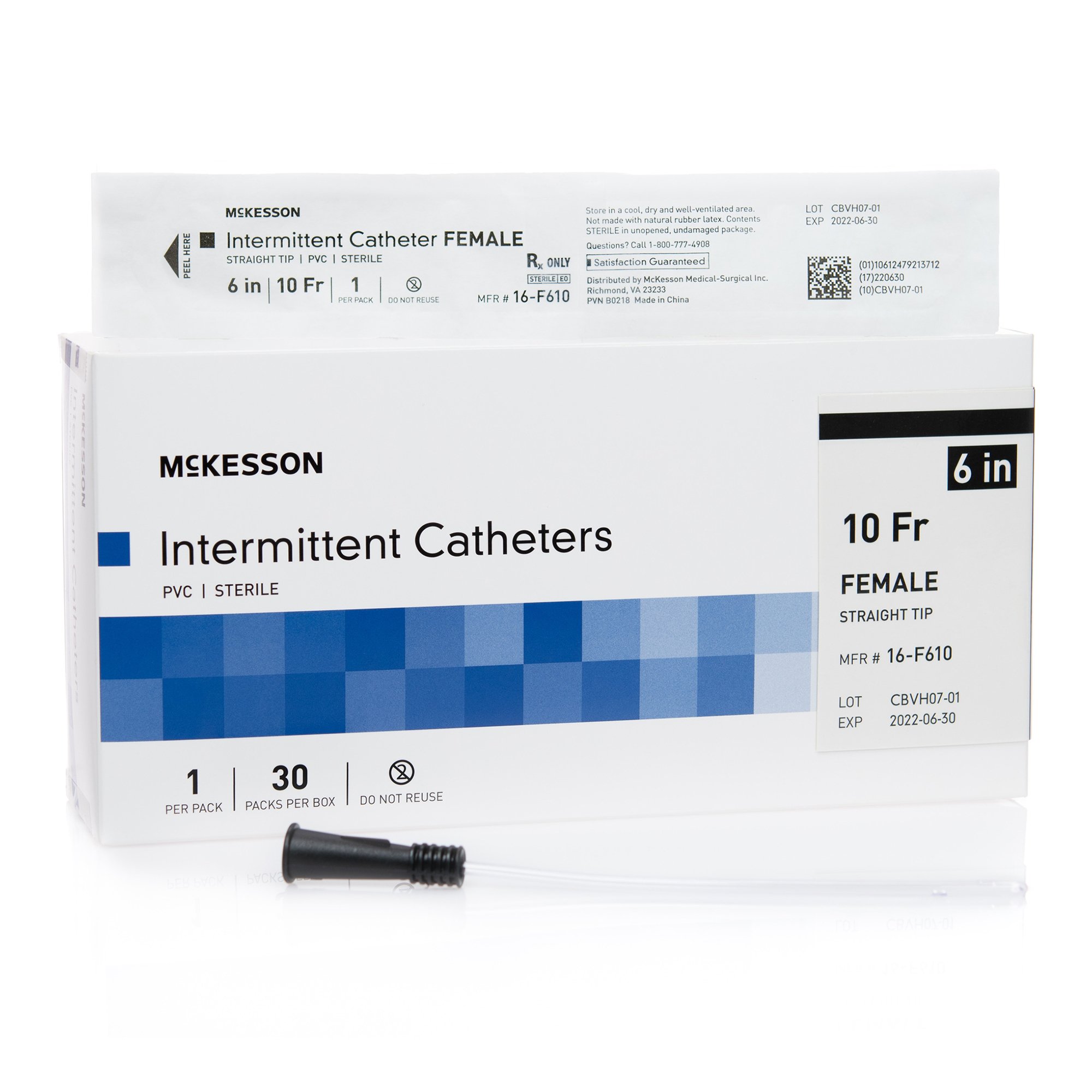 McKesson Brand - 16-F610 McKesson Urethral Catheter