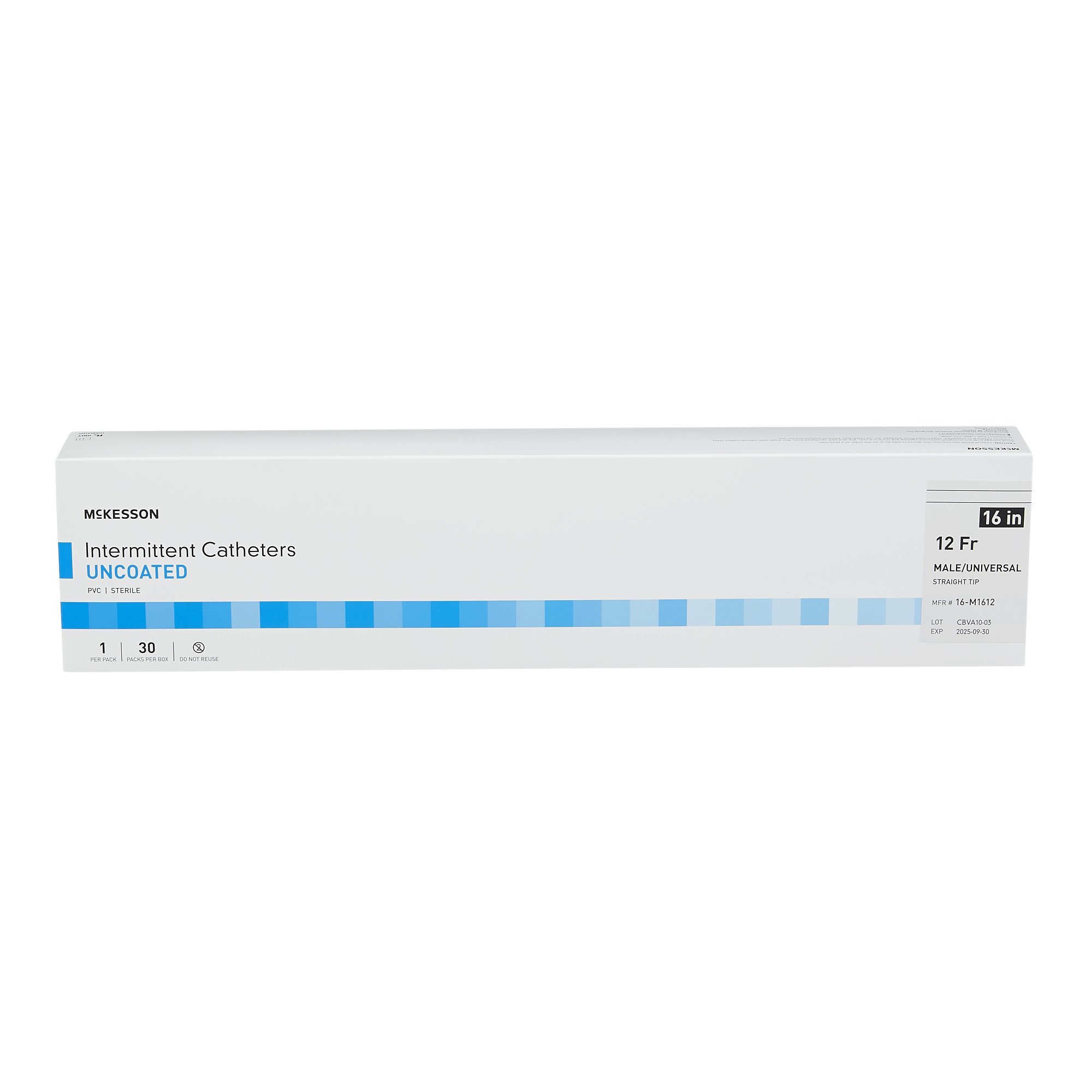 McKesson Brand - 16-M1612 McKesson Male Urethral Catheter