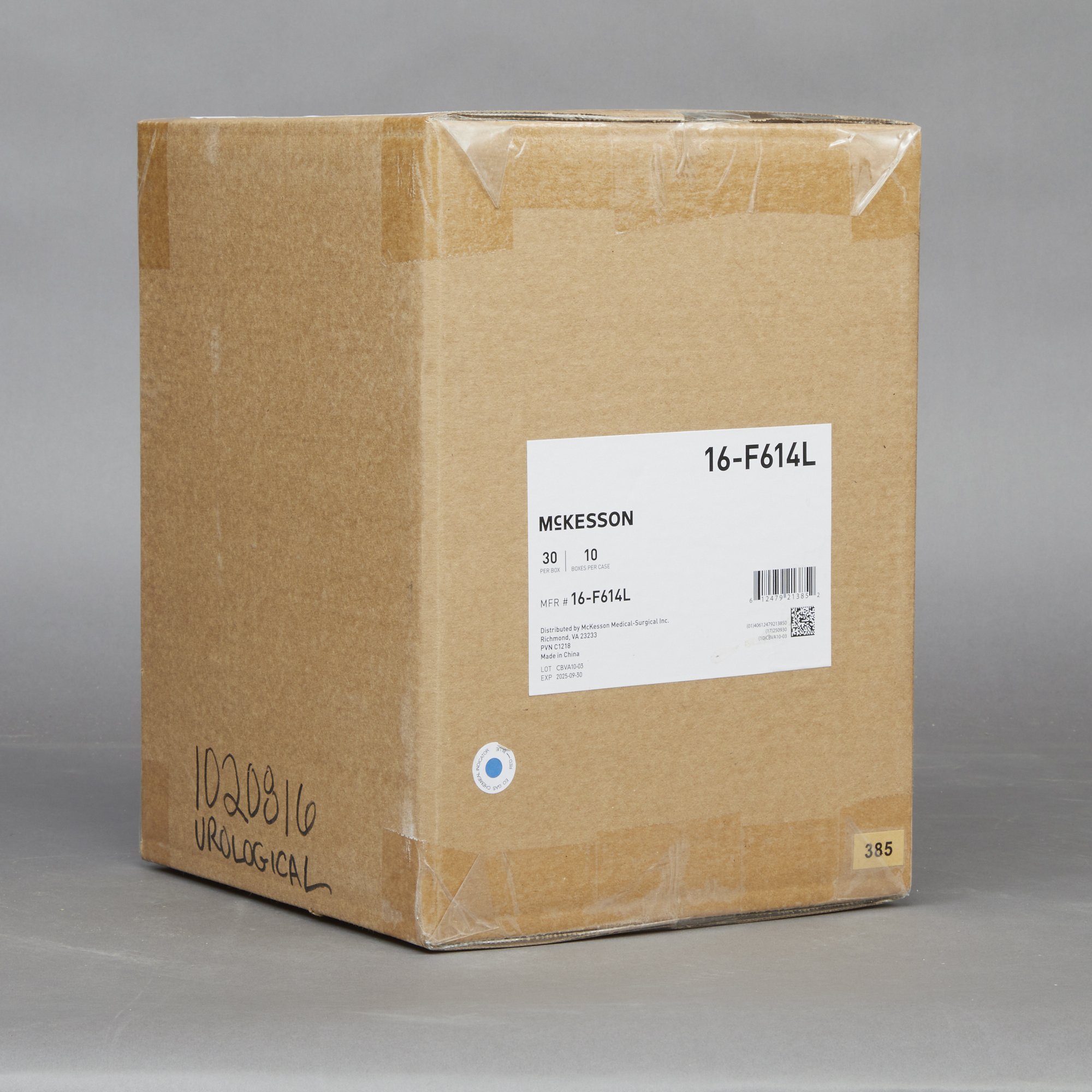 McKesson Brand 16-F614L - McKesson Female Urethral Catheter, 14 Fr, Luer Tip - 1/Each, 30/Box, 300/Case
