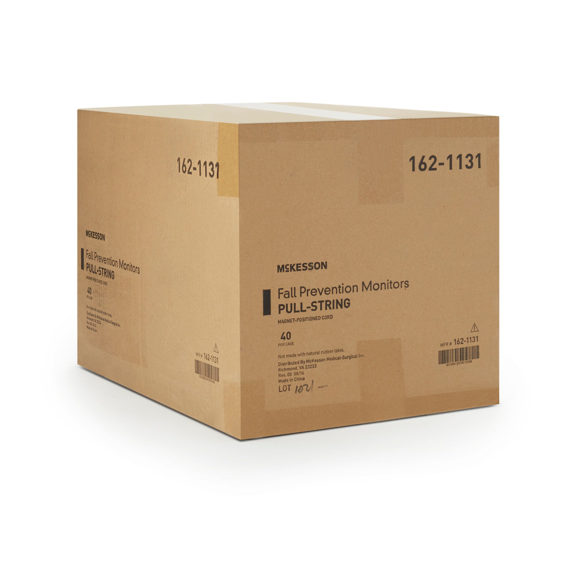 McKesson Brand - 162-1131 McKesson Fall Prevention Monitor for use with Pull-cord and Garment Clip