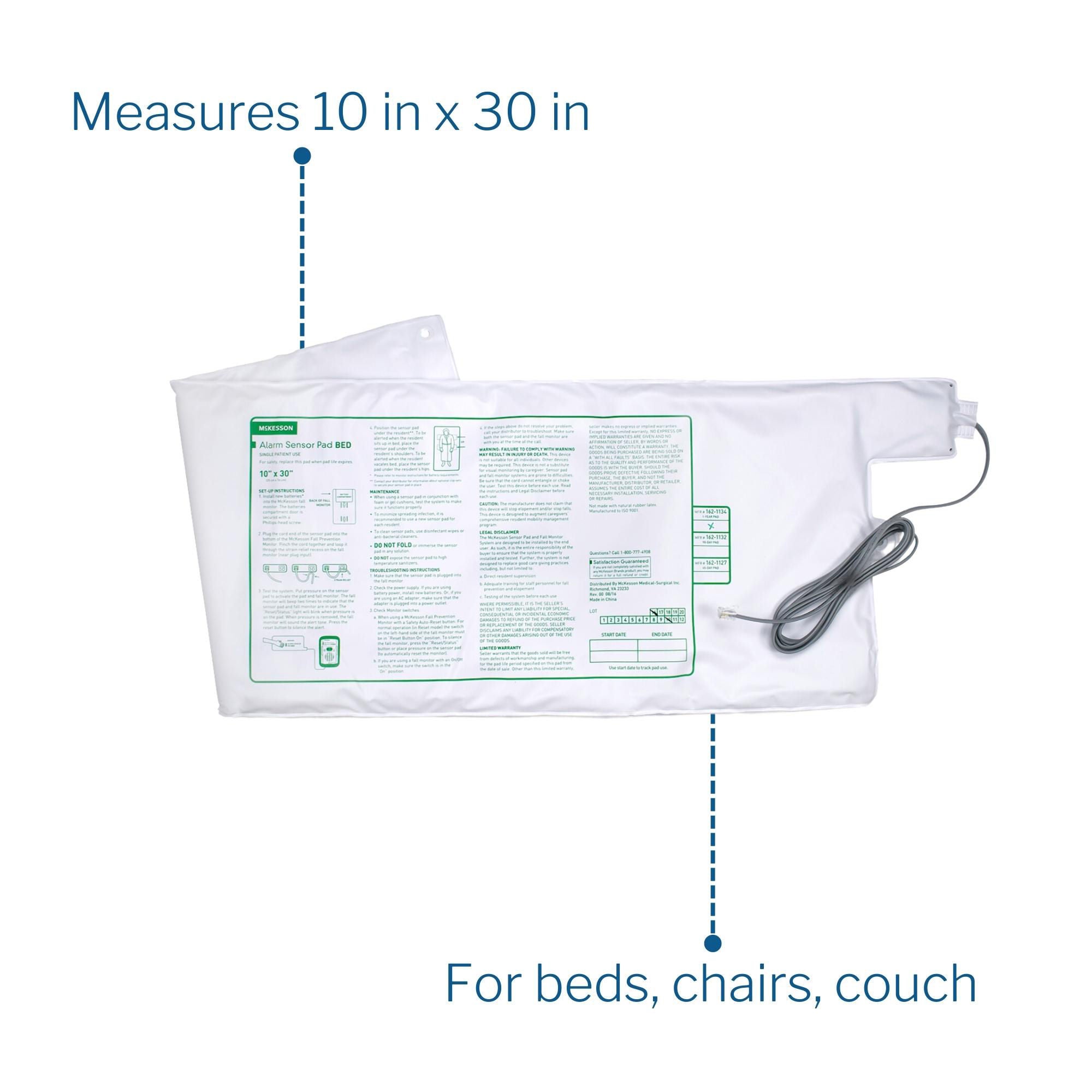 McKesson Brand Bed Sensor Pad 162-1134 by McKesson Brand