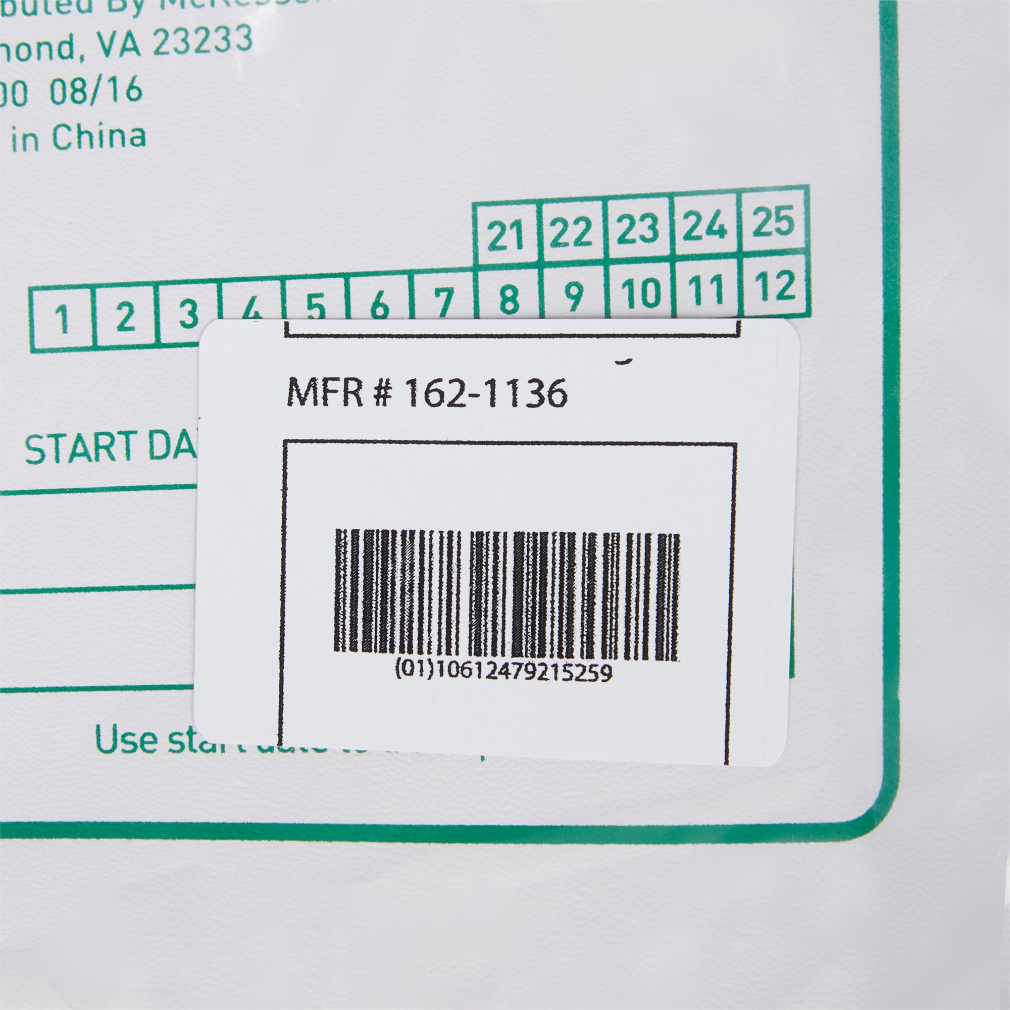 McKesson Brand 162-1136 - McKesson Chair Alarm Sensor Pad, 10 x 15 Inch - 1/Each, 50/Case