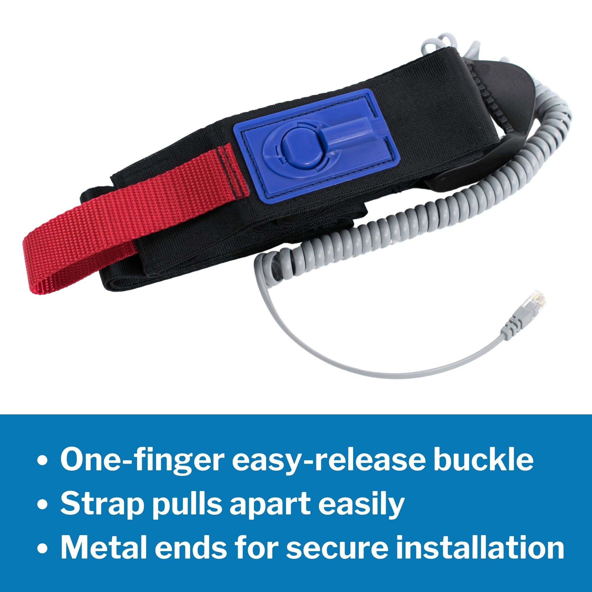 McKesson Brand 162-1139 - McKesson Alarm Sensor Seat Belt for use with 162-1130 Fall Prevention Monitor - 1/Each, 40/Case