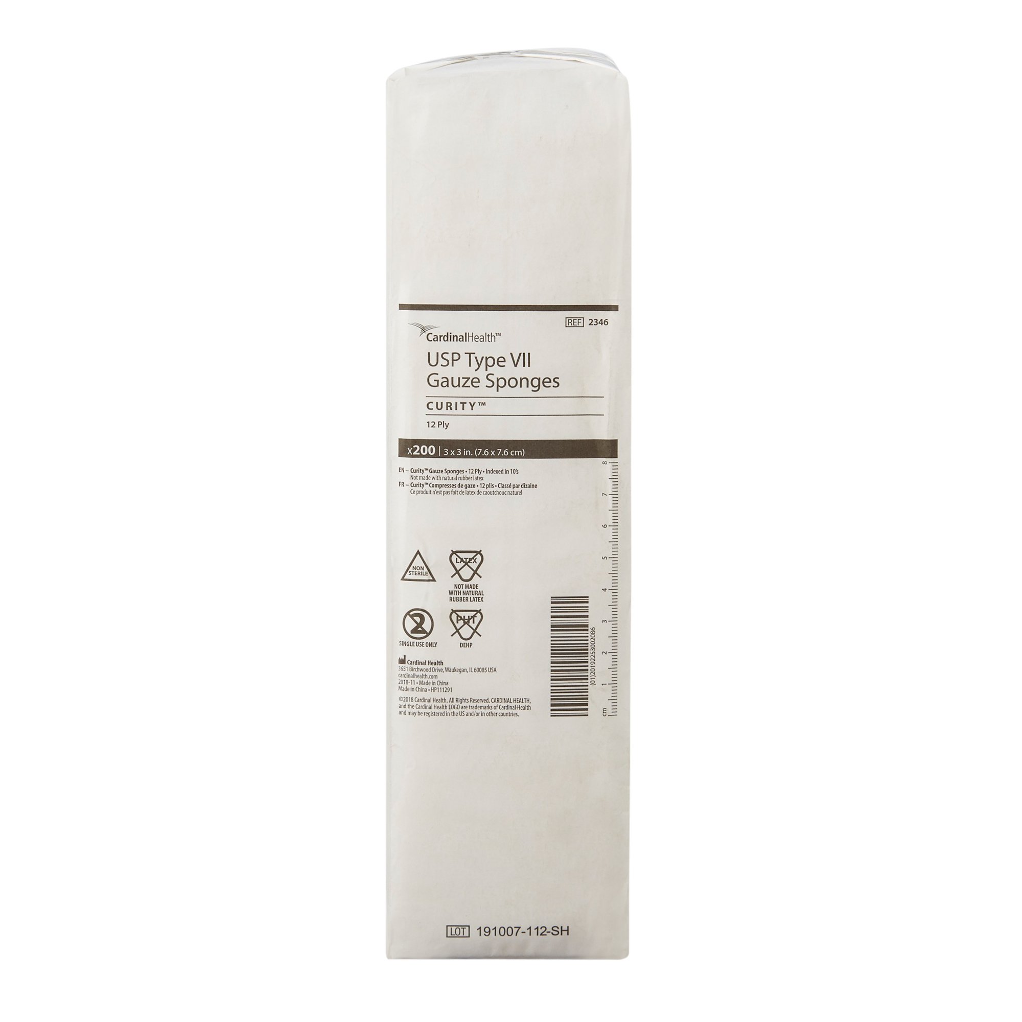 Cardinal - 2346 Curity™ USP Type VII Gauze Sponge