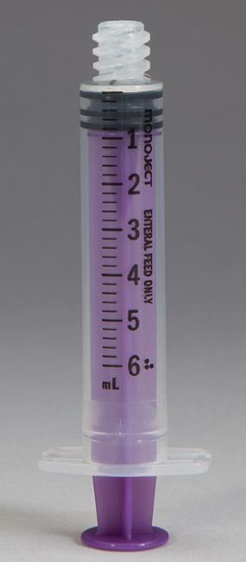 Cardinal 8881106015 - Monoject™ Enteral Feeding / Irrigation Syringe - 1/Each, 1200/Case