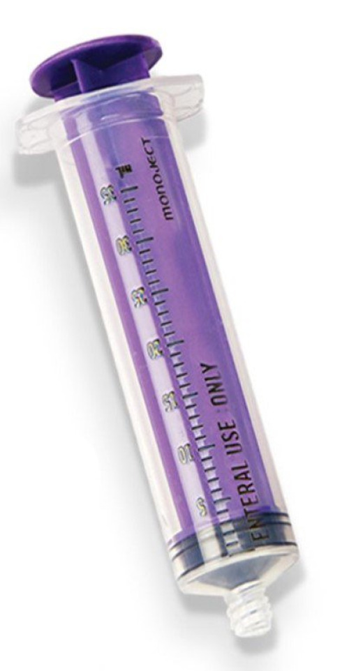 Cardinal 8881135015 - Monoject™ Enteral Feeding / Irrigation Syringe, 35 mL - 1/Each, 300/Case