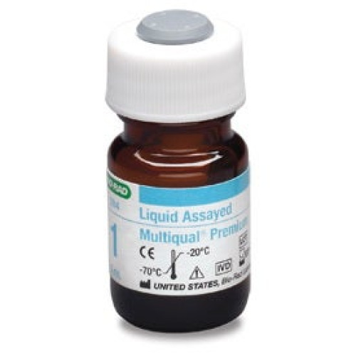 Bio-Rad Laboratories - 284 Assayed Control Multiqual® Premium Assayed Level 1 6 X 5 mL